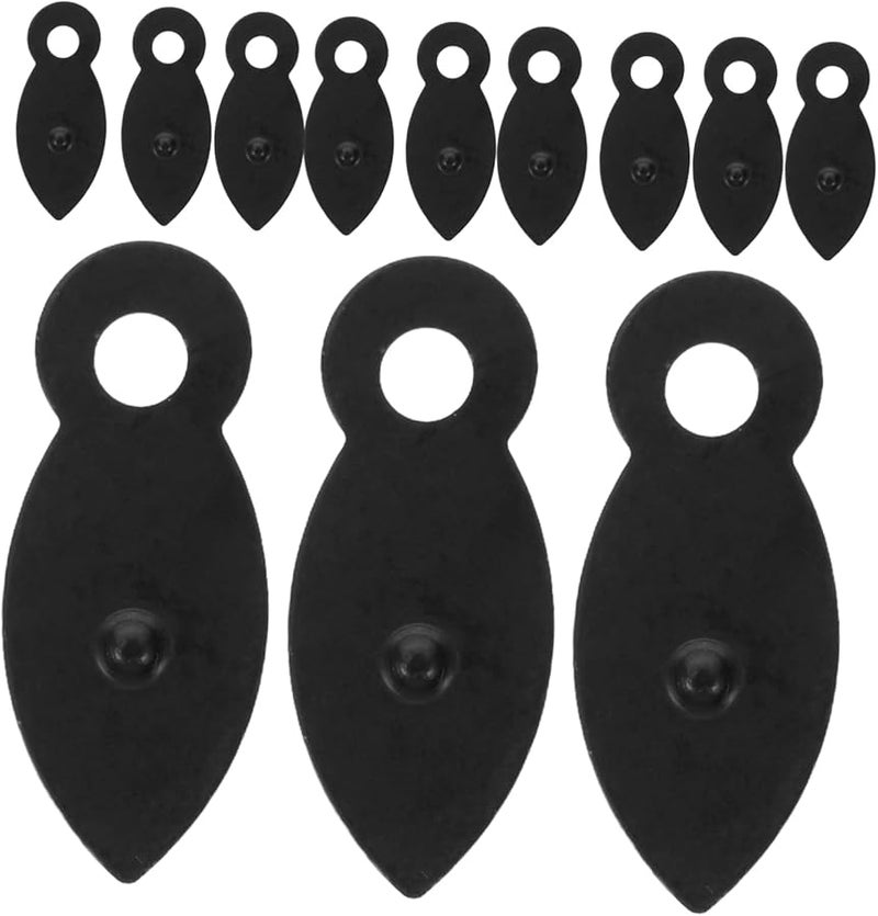 100Pcs Black Picture Frame Clips Turn Button Fasteners For Easy Installation Various Frame Styles - Image 1